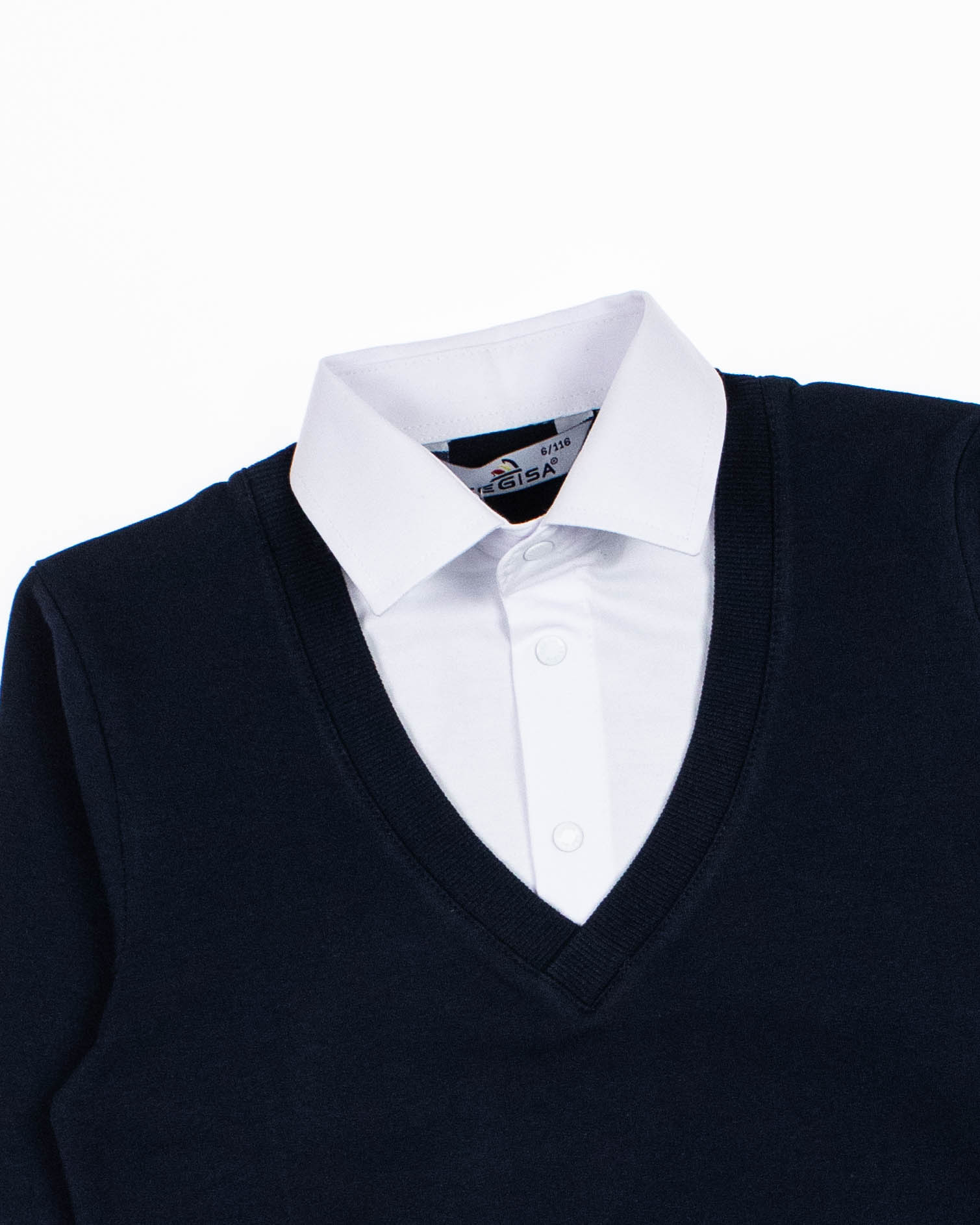 CEGISA 4300 Джемпер имитация двойки CEGISA 4300 Джемпер имитация двойки фото