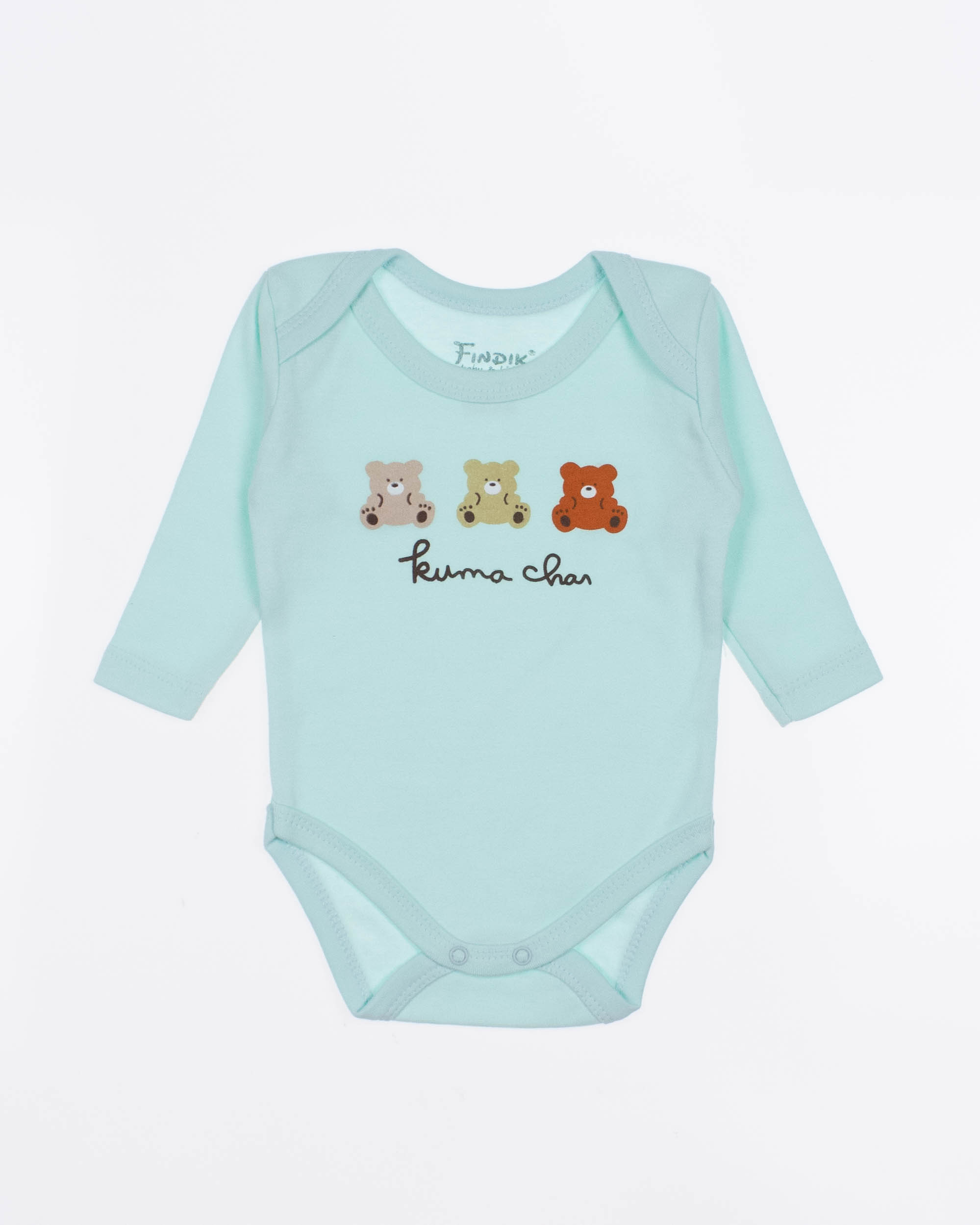 FINDIK 11697 Боди (цвет: Ментоловый) FINDIK 11697 Боди (цвет: Ментоловый)