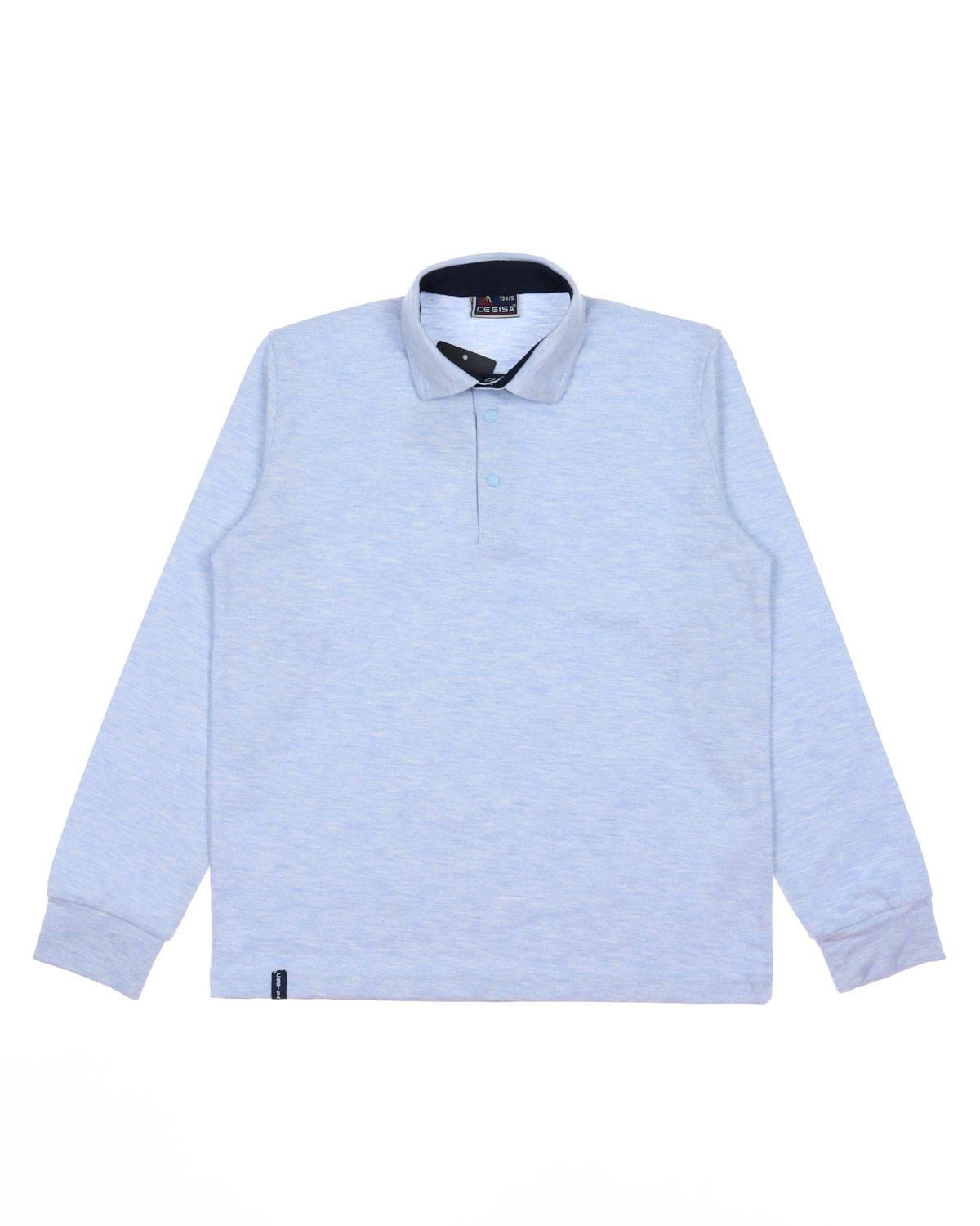 CEGISA 2407/1 Поло (цвет: Серо-голубой меланж 170 см) CEGISA 2407/1 Поло (цвет: Серо-голубой меланж 170 см)
