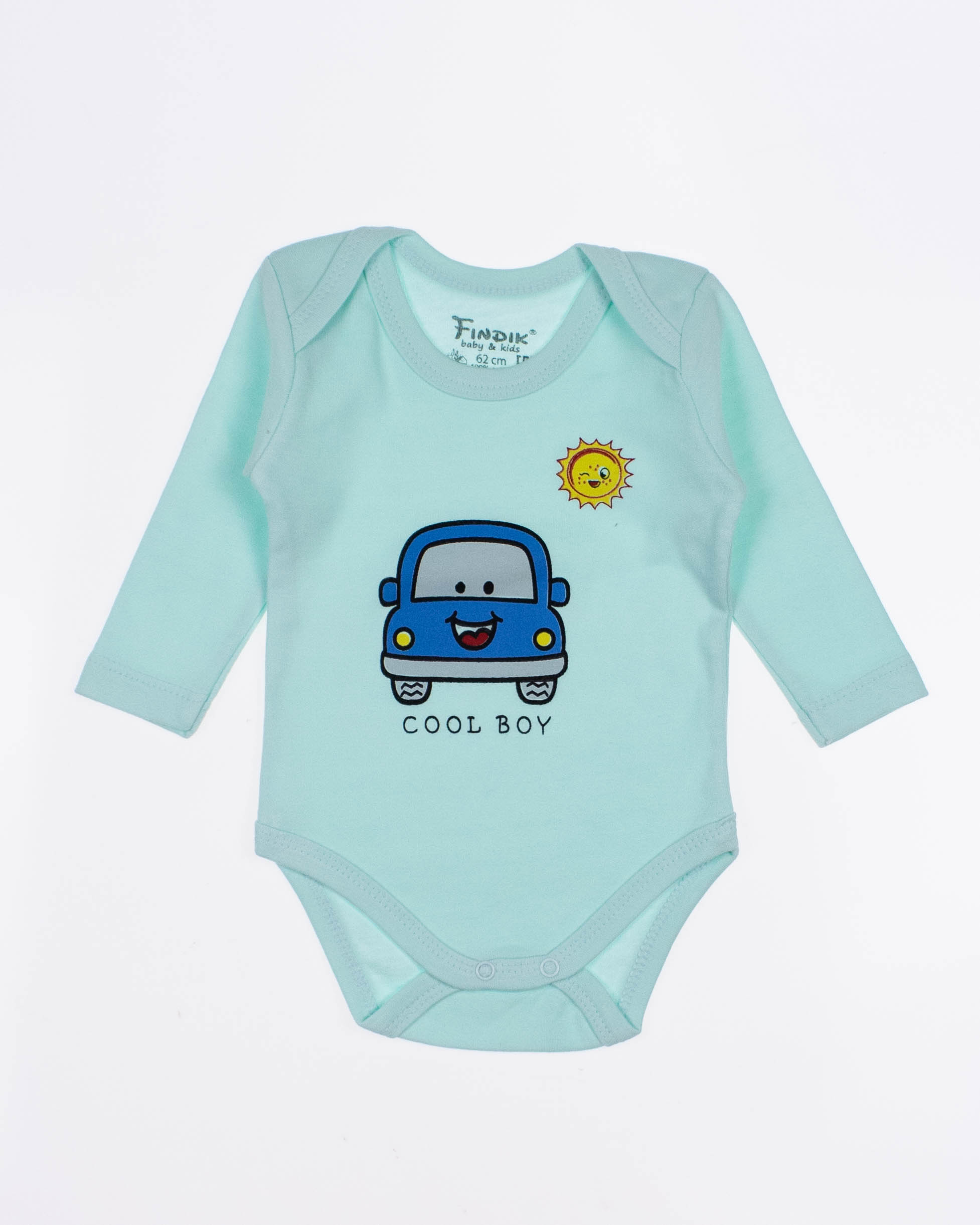 FINDIK 11734 Боди (цвет: Ментоловый) FINDIK 11734 Боди (цвет: Ментоловый)