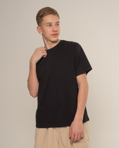 TMK 5556-2 (У) Футболка  (цвет: Черный 164 см)