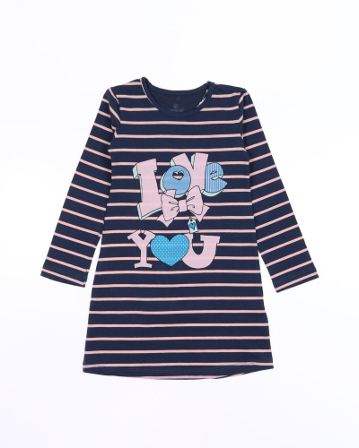 BAYKAR Сорочка ночная 9256/1 (4 (104 см) Темно-синий)